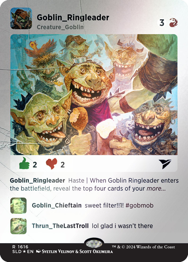 Goblin Ringleader (Rainbow Foil) [Secret Lair Drop Series] | Odin's Place