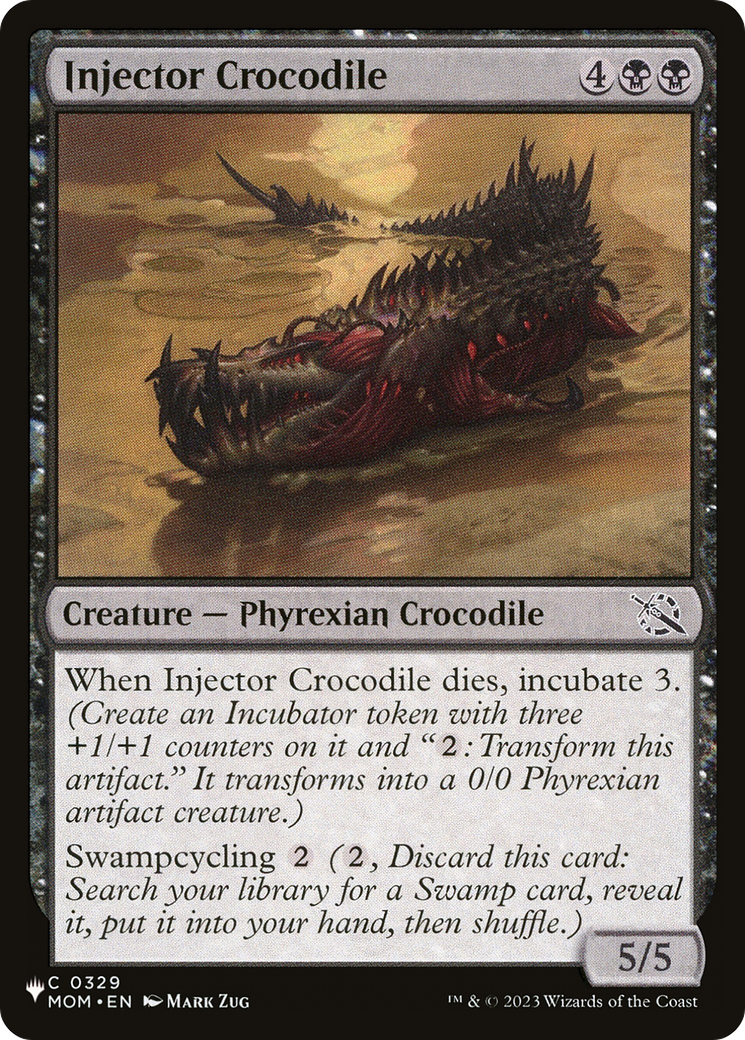Injector Crocodile [The List] | Odin's Place