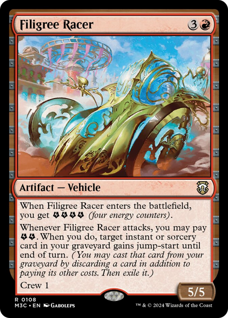 Filigree Racer [Modern Horizons 3 Commander] | Odin's Place
