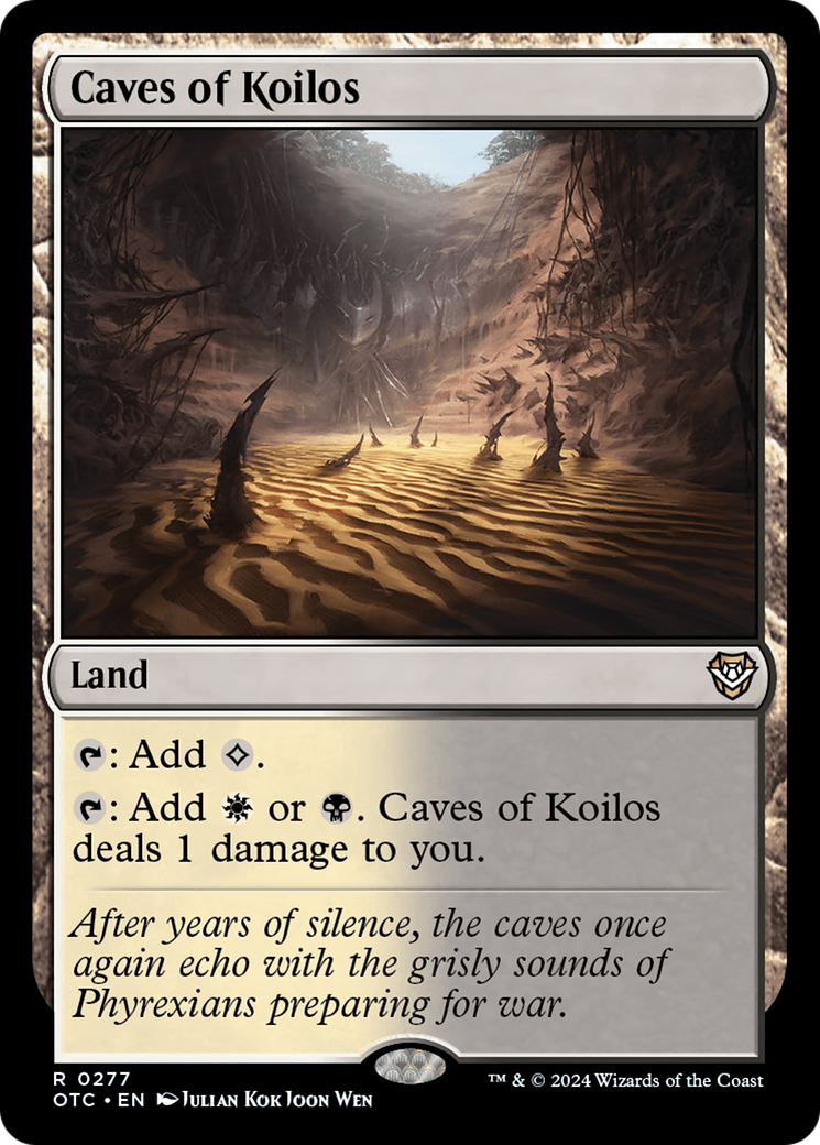 Caves of Koilos [Outlaws of Thunder Junction Commander] | Odin's Place