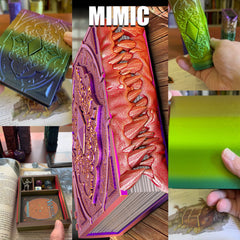 Mimic Storage Tome for TTRPG, MTG, Pokemon, D&D Gaming! | Odin's Place