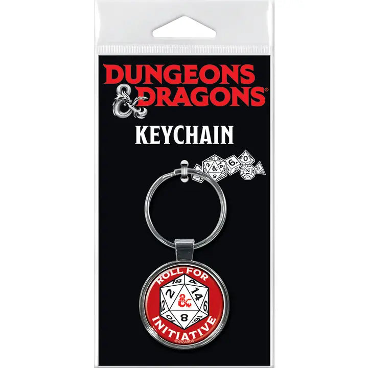 Dungeons & Dragons Roll For Iniative Keychains | Odin's Place