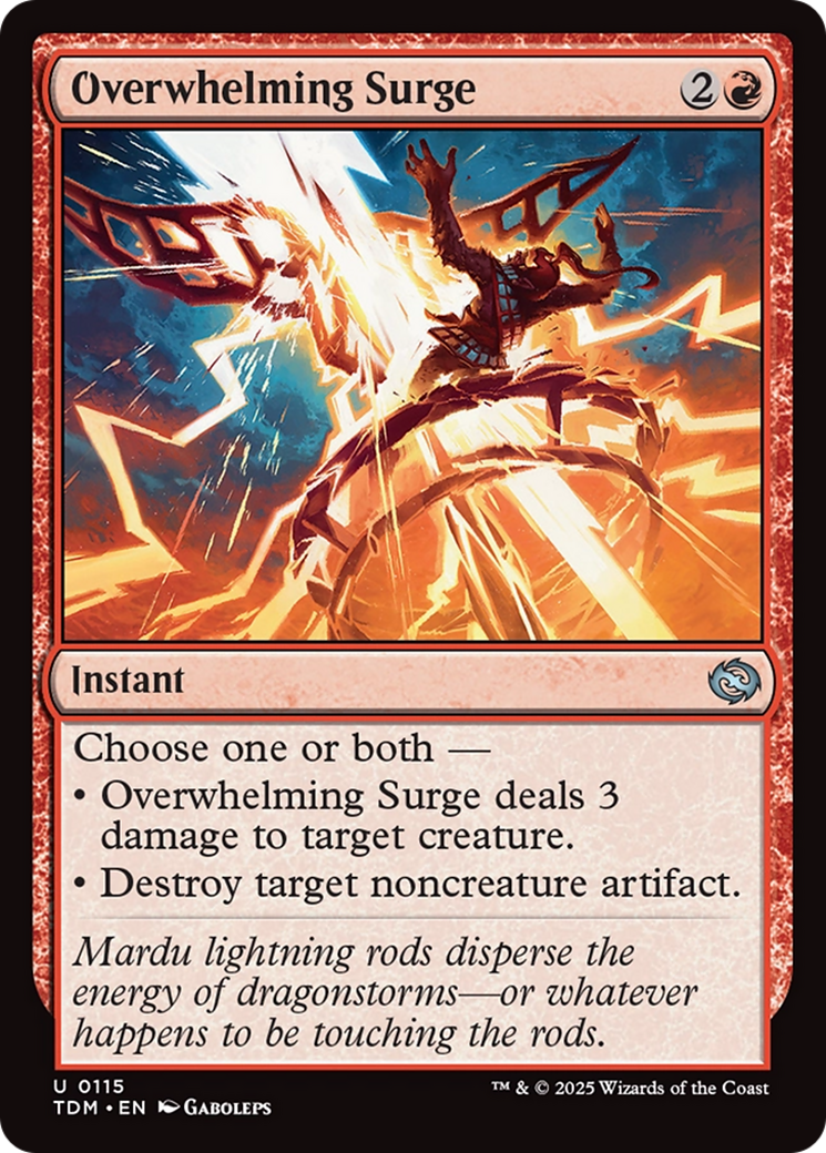 Overwhelming Surge [Tarkir: Dragonstorm] | Odin's Place