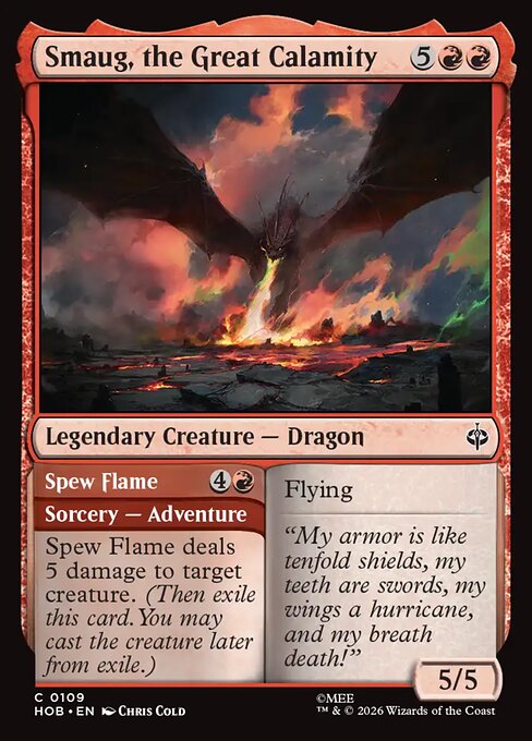 Smaug, the Great Calamity // Spew Flame | Odin's Place