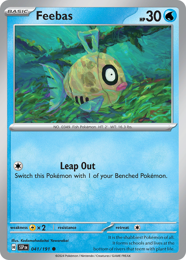 Feebas (041/191) [Scarlet & Violet: Surging Sparks] | Odin's Place