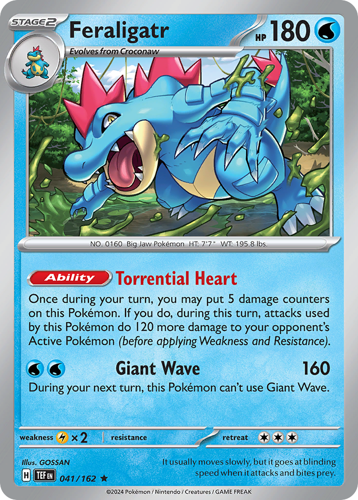 Feraligatr (041/162) [Scarlet & Violet: Temporal Forces] | Odin's Place