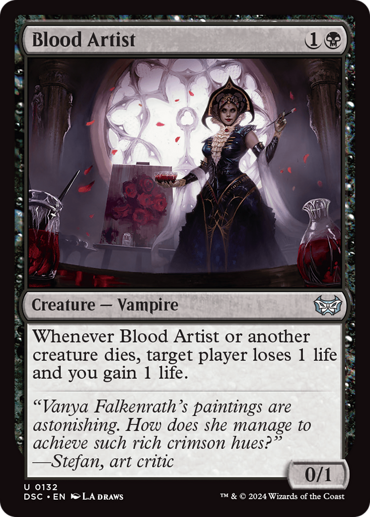 Blood Artist [Duskmourn: House of Horror Commander] | Odin's Place