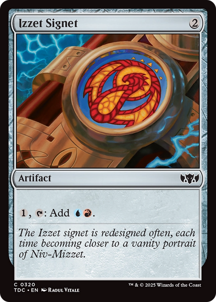Izzet Signet [Tarkir: Dragonstorm Commander] | Odin's Place
