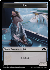 Phyrexian Germ // Rat Double-Sided Token [Modern Horizons 3 Tokens] | Odin's Place