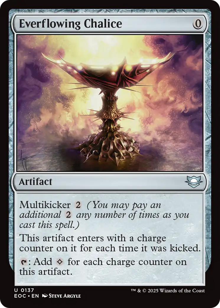 Everflowing Chalice [Edge of Eternities Commander] | Odin's Place