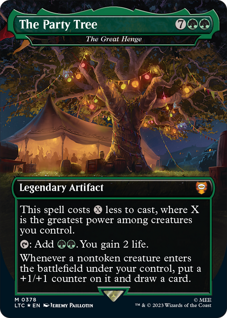 The Party Tree - The Great Henge (Surge Foil Realms and Relics) [The Lord of the Rings: Tales of Middle-Earth Commander] | Odin's Place