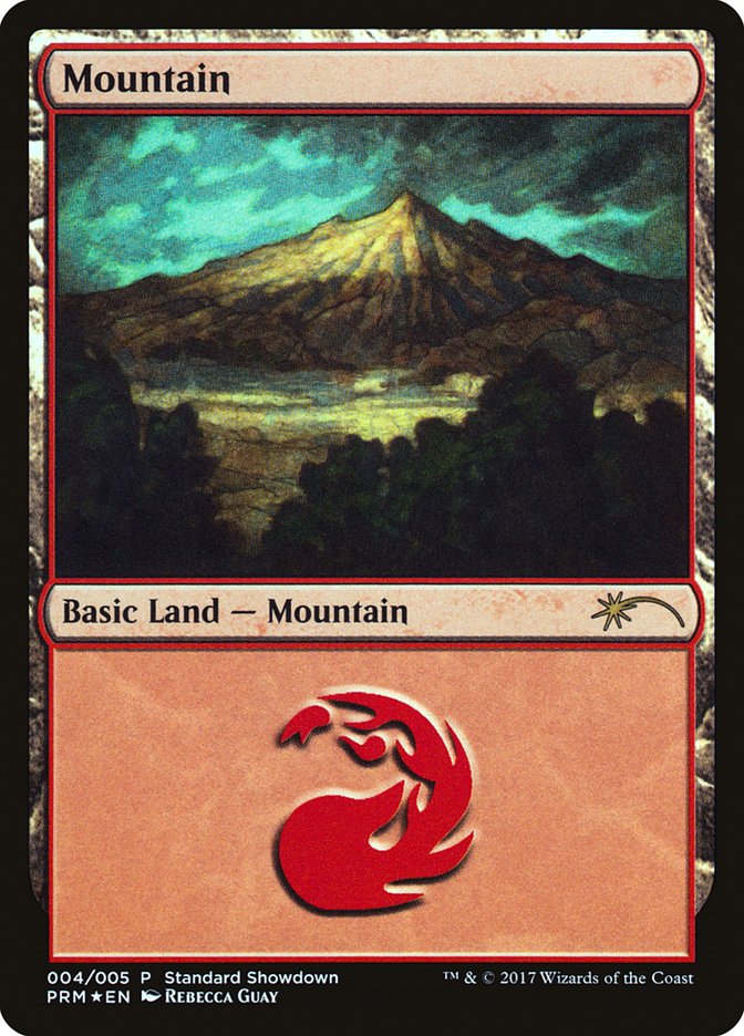 Mountain (4) (Rebecca Guay) [Standard Showdown Promos] | Odin's Place