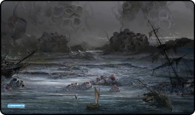 Gamer Mats Playmat: Forbidden Waters Stitched | Odin's Place