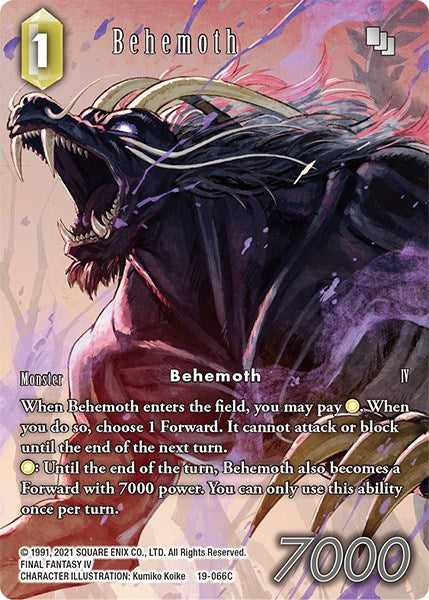 Behemoth (Full Art) [From Nightmares] | Odin's Place