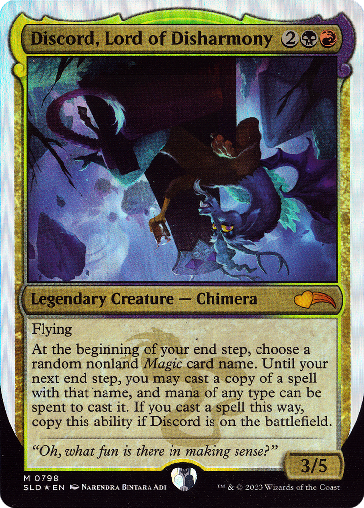 Discord, Lord of Disharmony [Secret Lair Drop Series] | Odin's Place