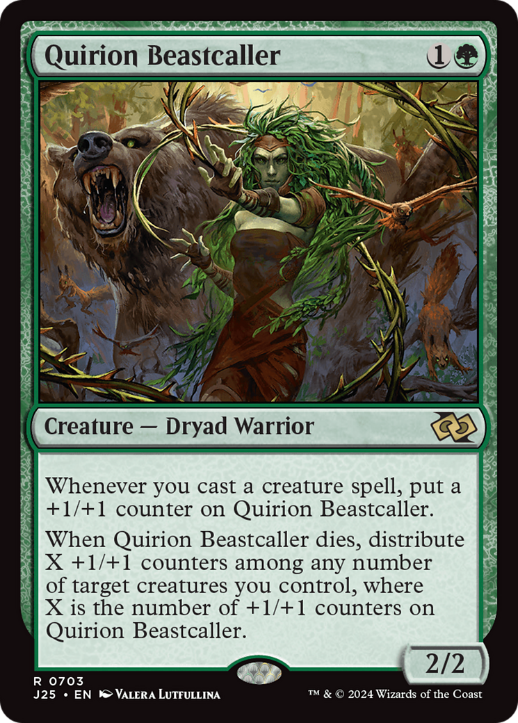 Quirion Beastcaller [Foundations Jumpstart] | Odin's Place