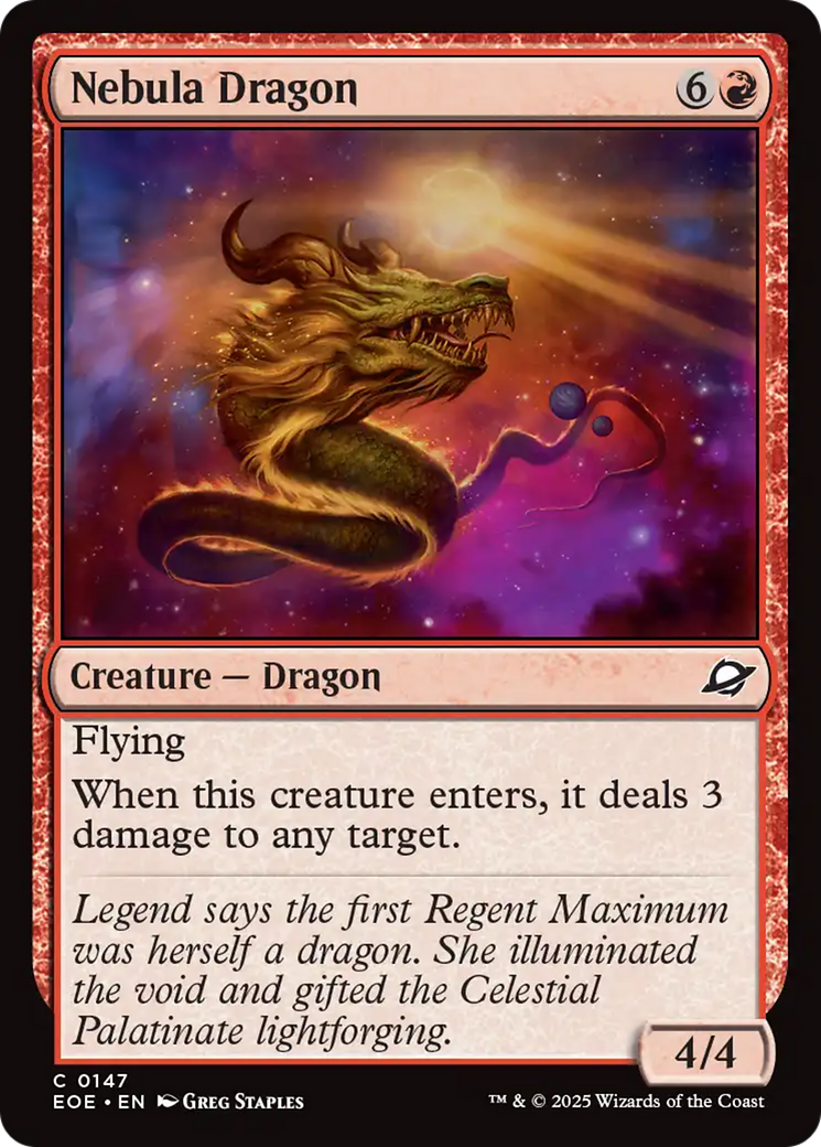 Nebula Dragon [Edge of Eternities] | Odin's Place