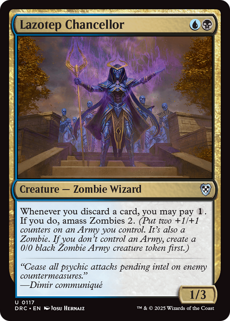 Lazotep Chancellor [Aetherdrift Commander] | Odin's Place