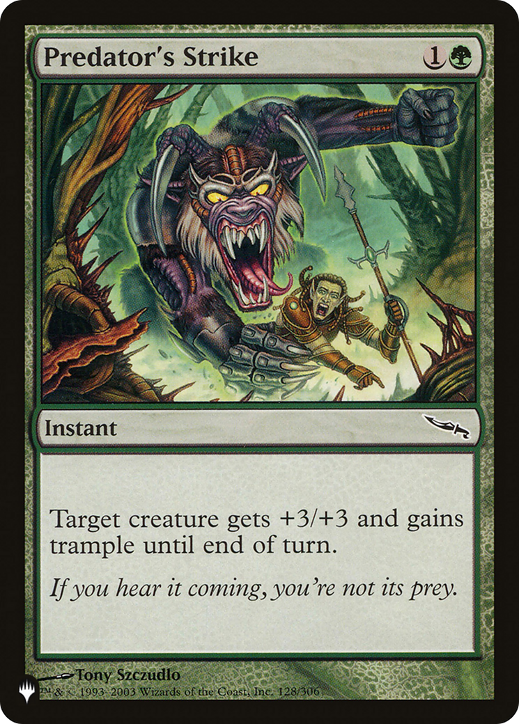 Predator's Strike [The List] | Odin's Place