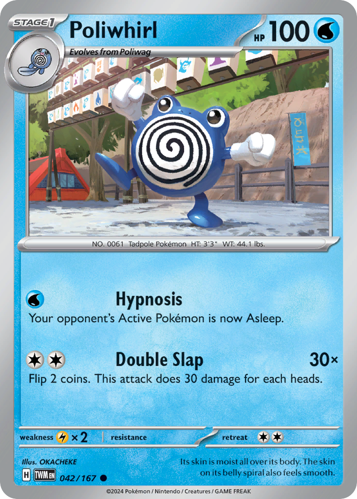 Poliwhirl (042/167) [Scarlet & Violet: Twilight Masquerade] | Odin's Place