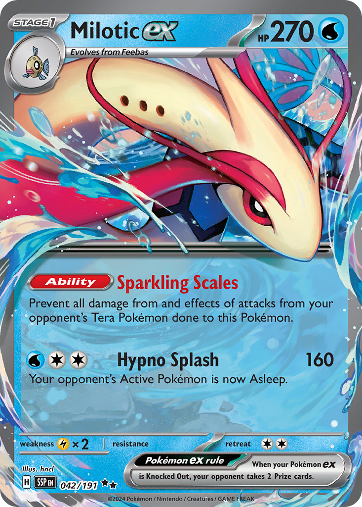 Milotic ex (042/191) [Scarlet & Violet: Surging Sparks] | Odin's Place