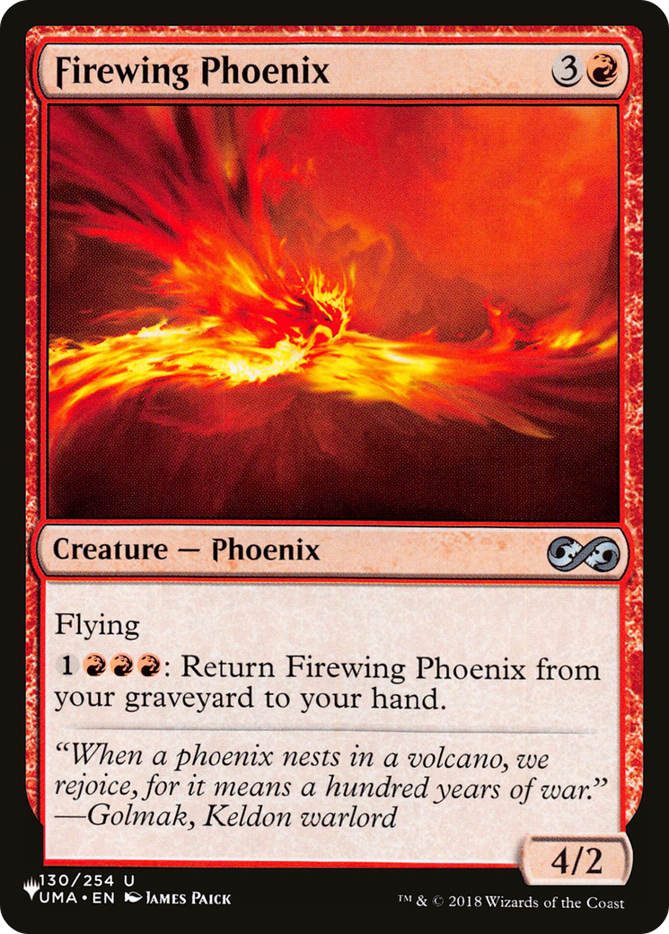 Firewing Phoenix [The List] | Odin's Place
