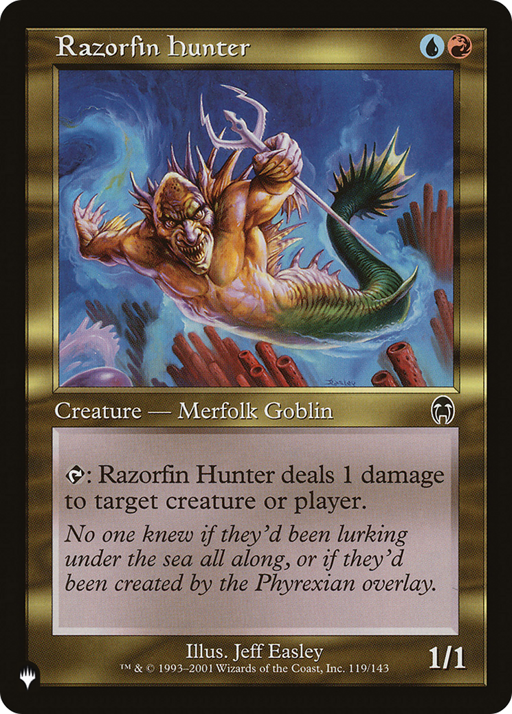 Razorfin Hunter [The List] | Odin's Place
