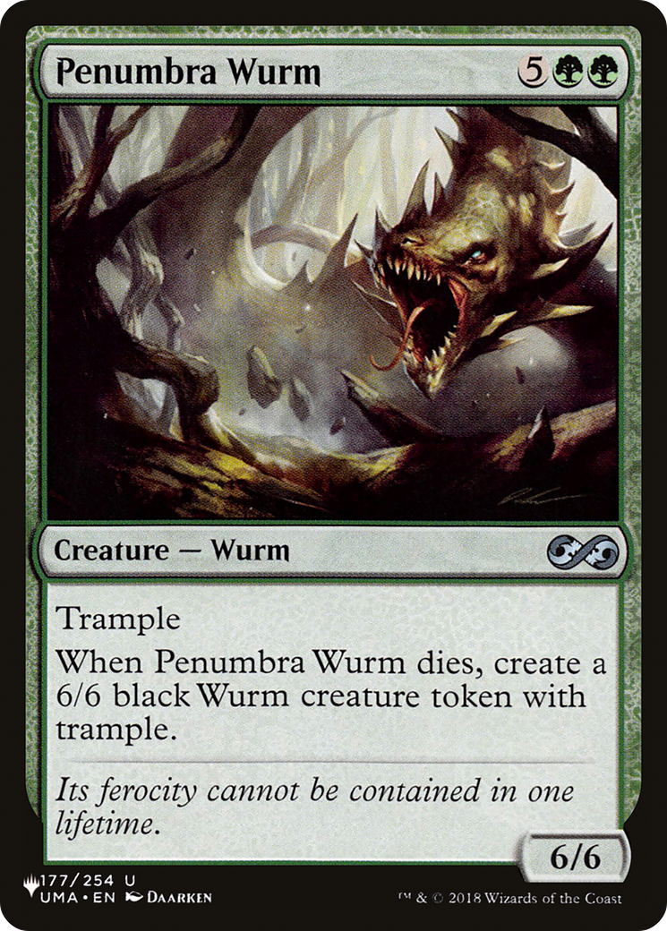 Penumbra Wurm [The List] | Odin's Place