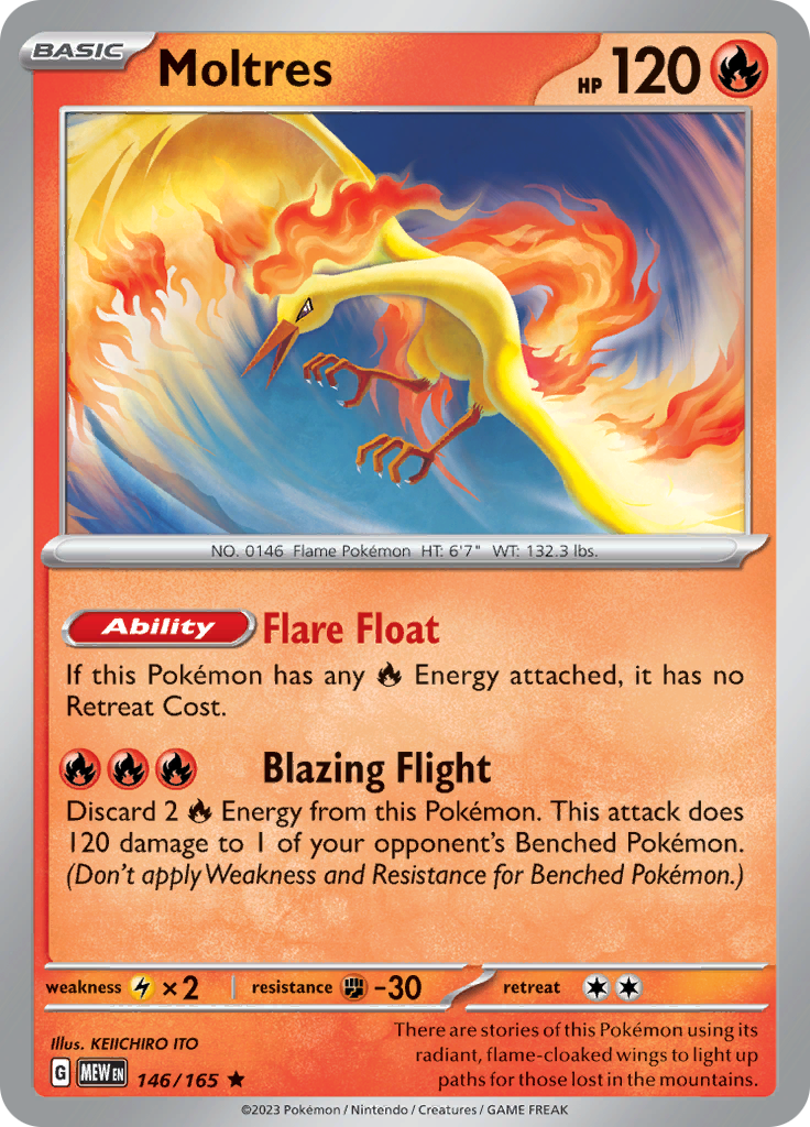 Moltres (146/165) [Scarlet & Violet 151] | Odin's Place