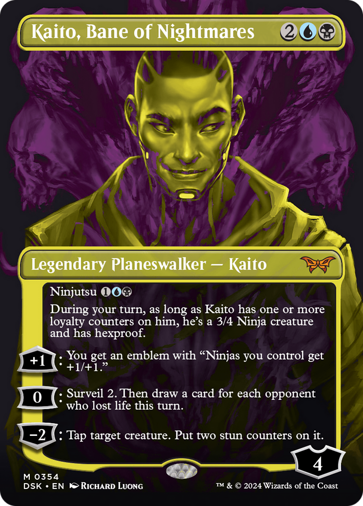 Kaito, Bane of Nightmares (Showcase) [Duskmourn: House of Horror] | Odin's Place