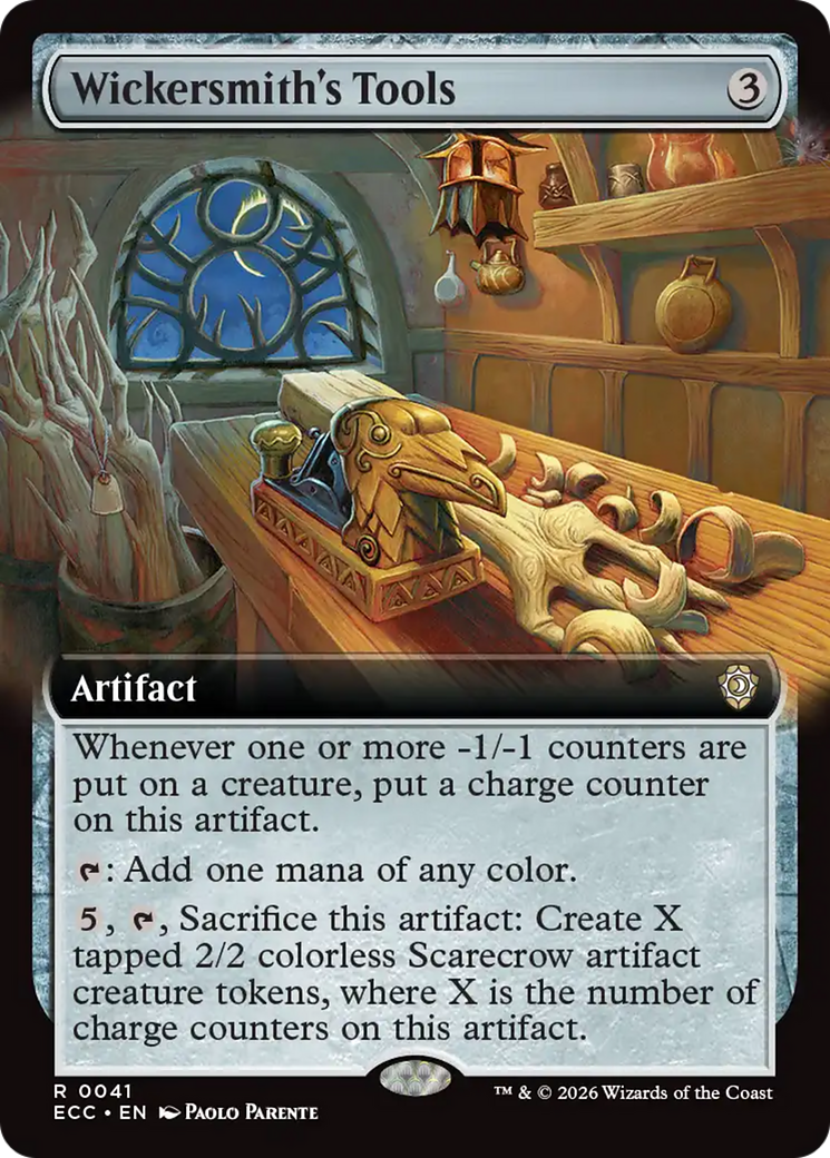 Wickersmith's Tools (Extended Art) [Lorwyn Eclipsed Commander] | Odin's Place