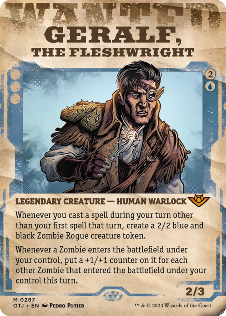 Geralf, the Fleshwright (Showcase) [Outlaws of Thunder Junction] | Odin's Place