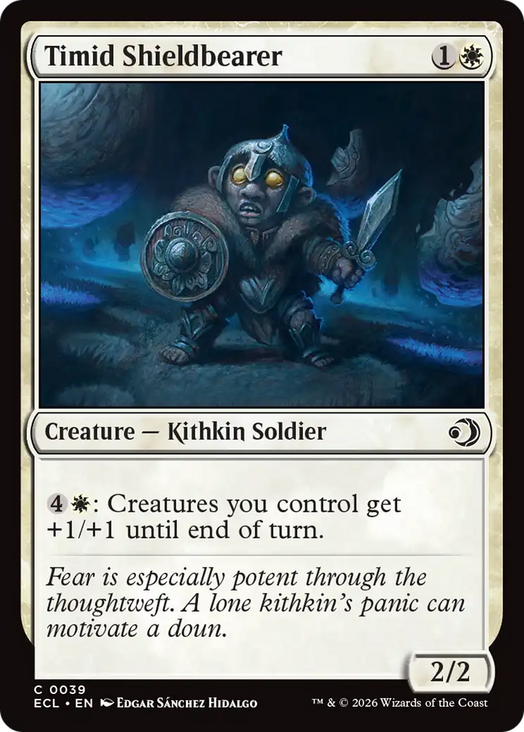 Timid Shieldbearer [Lorwyn Eclipsed] | Odin's Place