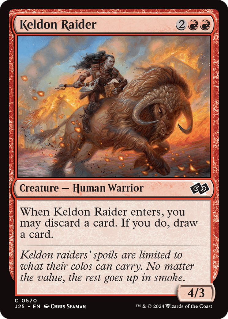 Keldon Raider [Foundations Jumpstart] | Odin's Place