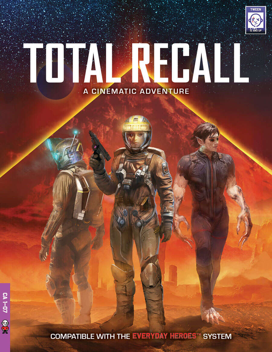 DNR - Everyday Heroes RPG: Total Recall Cinematic Adventure | Odin's Place
