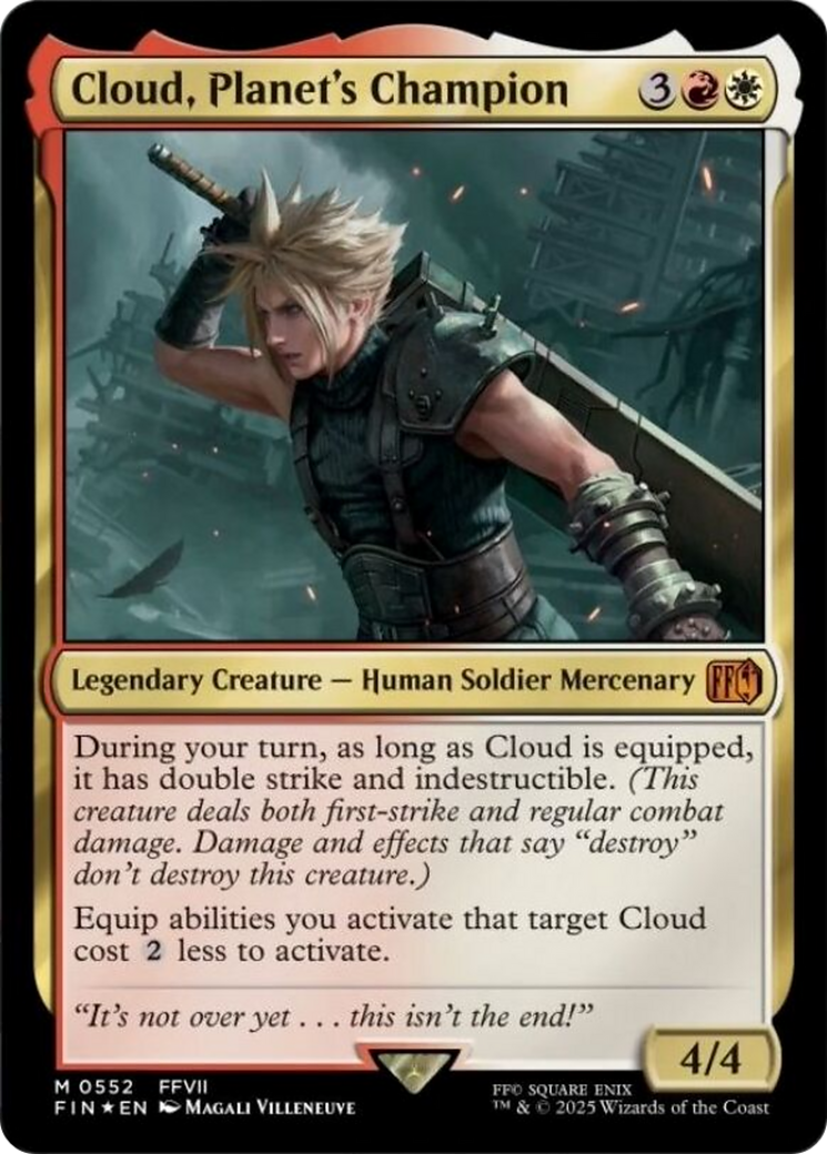 Cloud, Planet's Champion [FINAL FANTASY] | Odin's Place