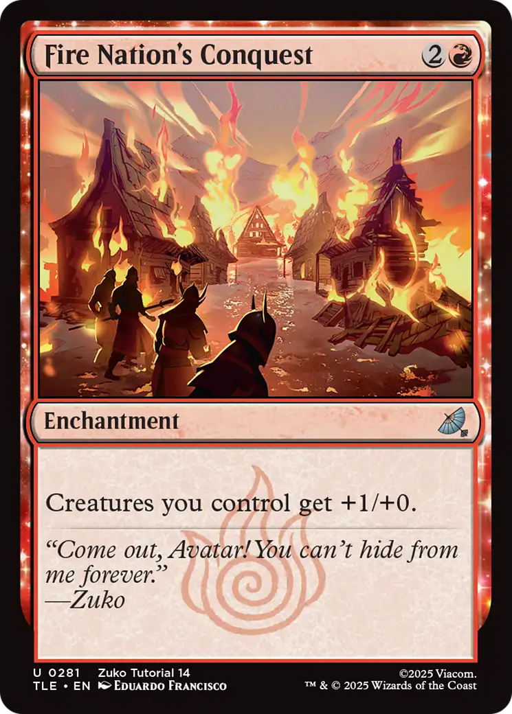 Fire Nation's Conquest (0281) [Avatar: The Last Airbender: Eternal-Legal] | Odin's Place
