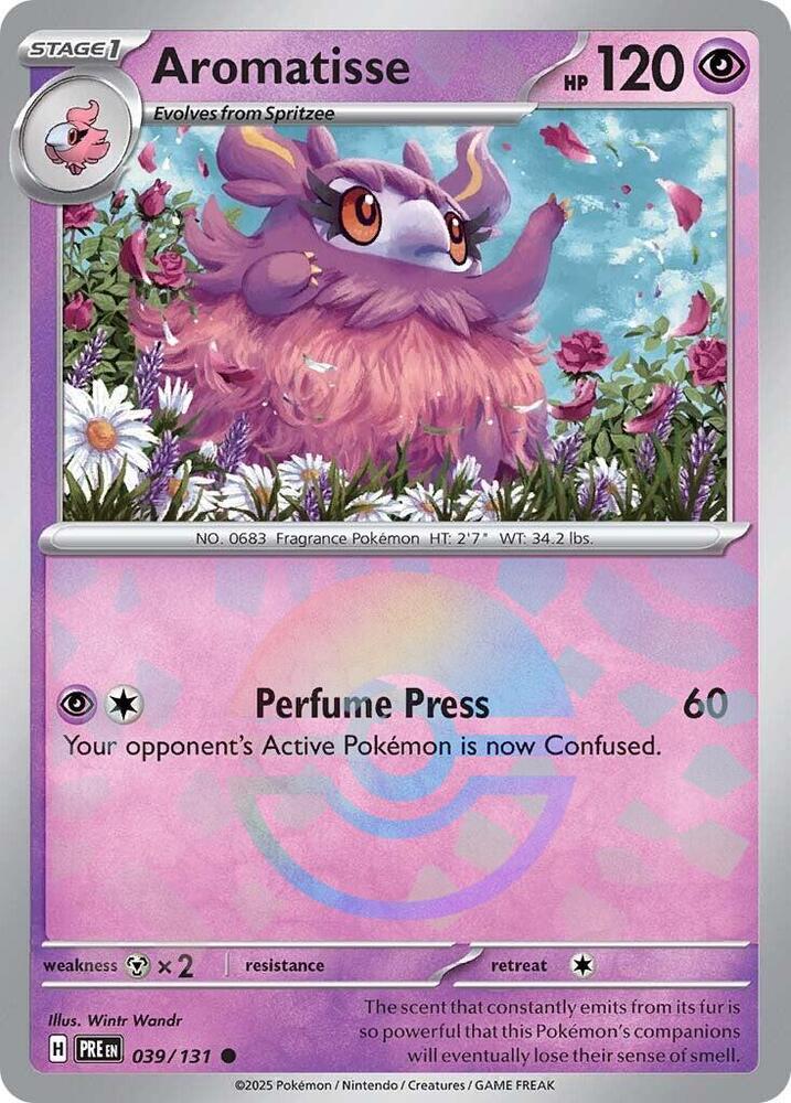 Aromatisse (039/131) (Poke Ball Pattern) [Scarlet & Violet: Prismatic Evolutions] | Odin's Place