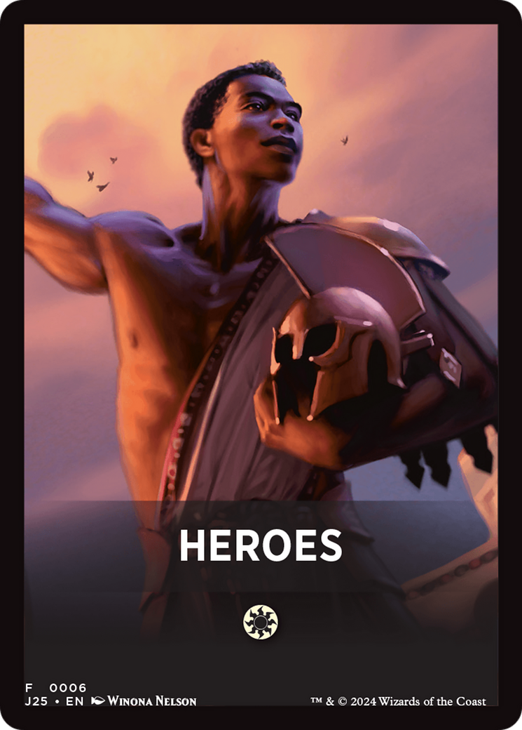 Heroes Theme Card [Foundations Jumpstart Front Cards] | Odin's Place