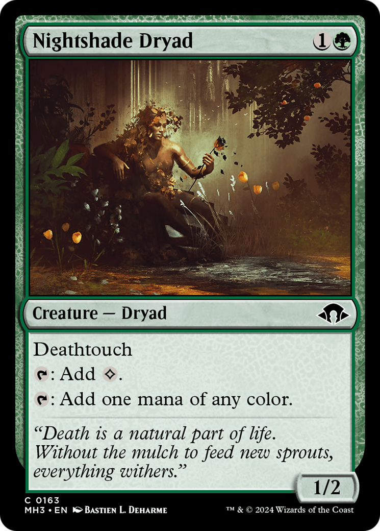 Nightshade Dryad [Modern Horizons 3] | Odin's Place