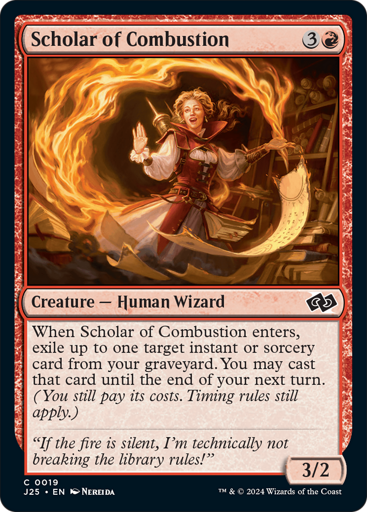 Scholar of Combustion [Foundations Jumpstart] | Odin's Place