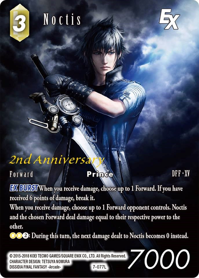 Noctis EX (2nd Anniversary) [Opus VII Promo Cards] | Odin's Place
