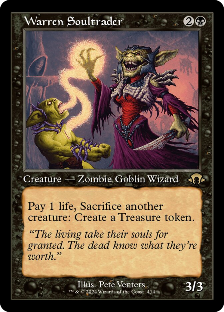 Warren Soultrader (Retro) [Modern Horizons 3] | Odin's Place