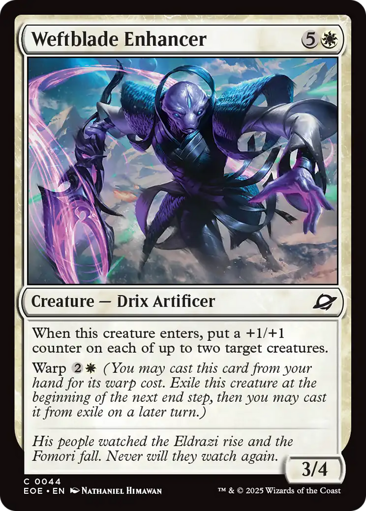 Weftblade Enhancer [Edge of Eternities] | Odin's Place