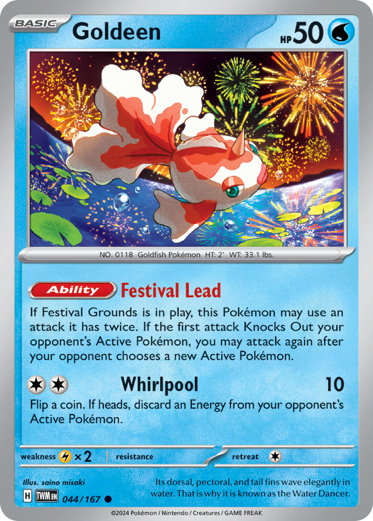 Goldeen (044/167) [Scarlet & Violet: Twilight Masquerade] | Odin's Place
