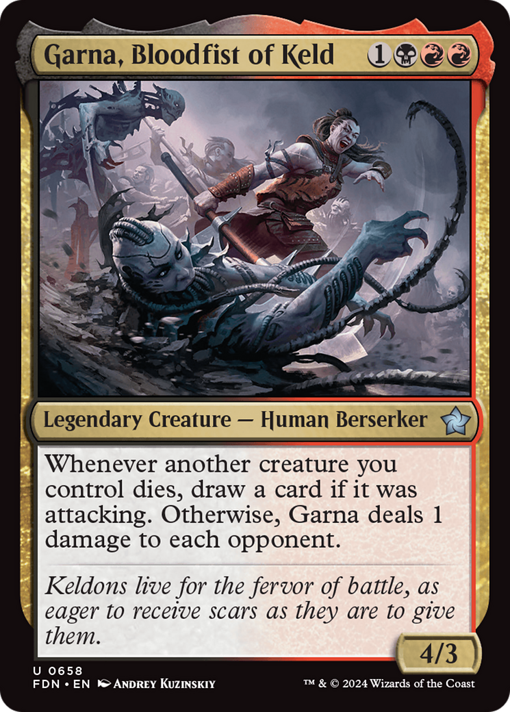 Garna, Bloodfist of Keld [Foundations] | Odin's Place