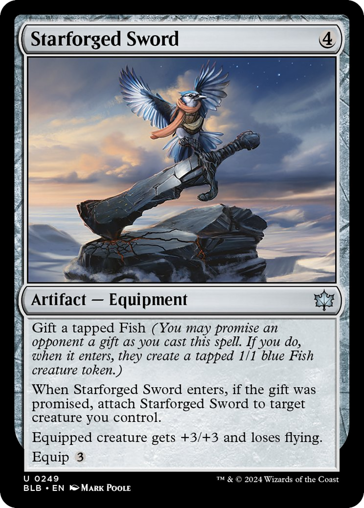 Starforged Sword [Bloomburrow] | Odin's Place