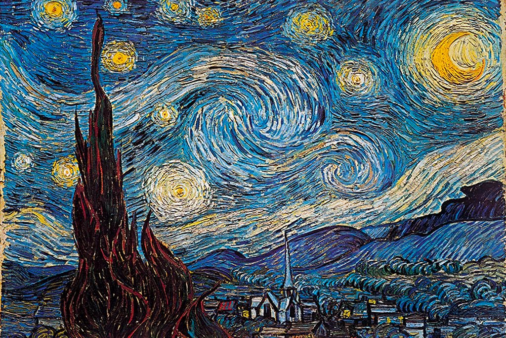 Poster: Van Gogh Starry Night | Odin's Place