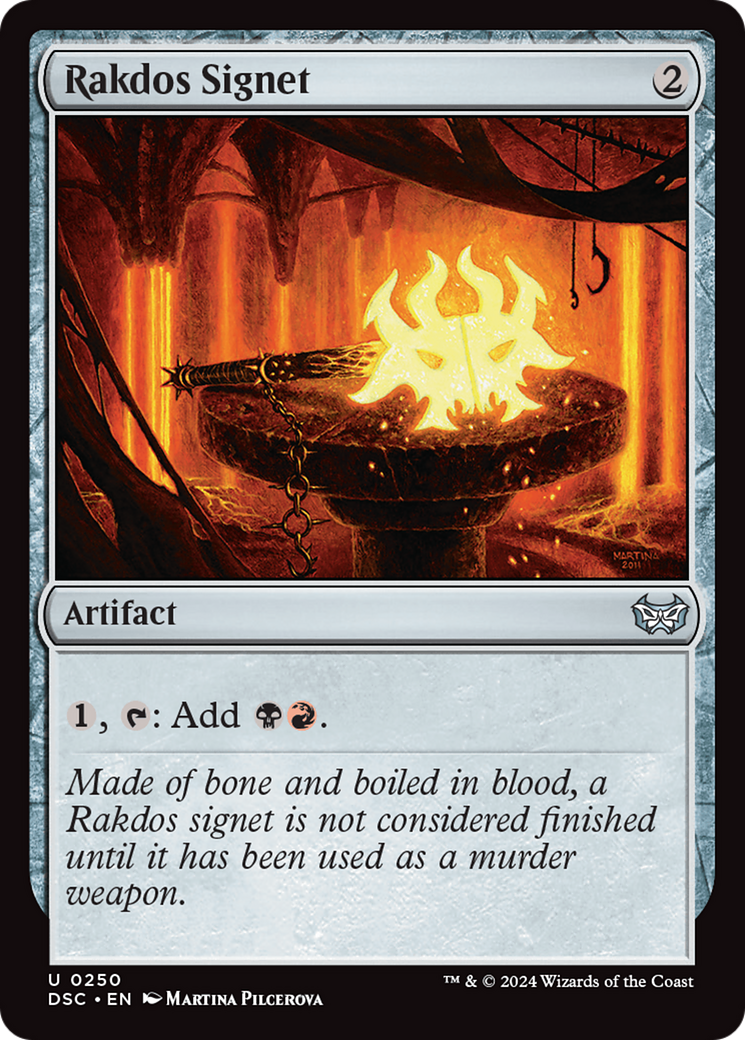 Rakdos Signet [Duskmourn: House of Horror Commander] | Odin's Place
