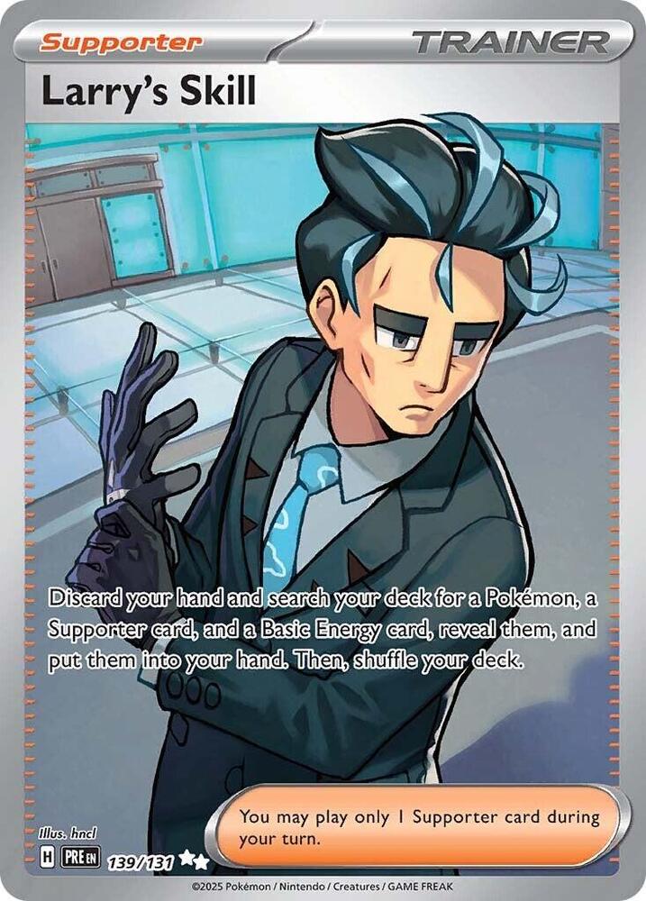 Larry's Skill (139/131) [Scarlet & Violet: Prismatic Evolutions] | Odin's Place